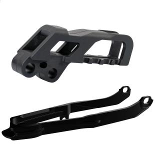 CHAIN GUIDE & SLIDER KIT HONDA BLACK