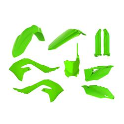 PLASTICS KIT KX450 19-21 LIME GRN