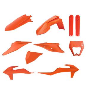 PLASTICS KIT KTM EXC/F 20-21 ORANGE (inc H/L & F/G)