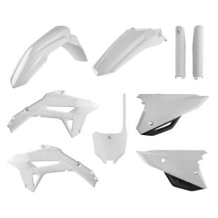 PLASTICS KIT CRF450 21 WHITE (inc F/G)