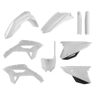 PLASTICS KIT ENDURO HON CRF450RX 21-24 WHITE (inc F/G)
