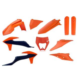 PLASTICS KIT KTM EXC/EXC-F 20-23 22OEM ORANGE