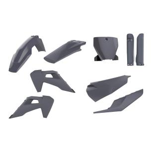 PLASTICS KIT HUSQ TE/FE 20-23 NARDO GRY (INC FORK GUARDS)