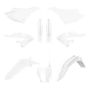 PLASTICS KIT YAM YZ125/250 22-24 WHITE (INC FORK GUARDS)