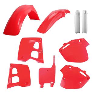 PLASTICS KIT CR125 91-92 / CR250R 91-92 OEM RED