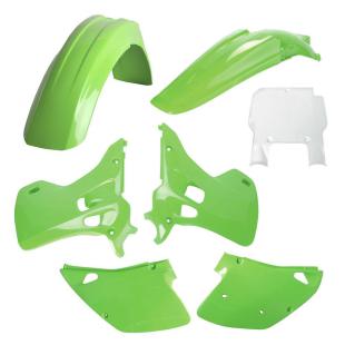 PLASTICS KIT KX125/250 93 OEM GREEN
