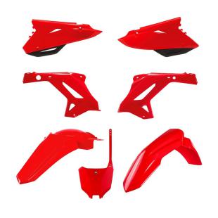 PLASTICS KIT RESTYLE CR125/250 00-01 RED