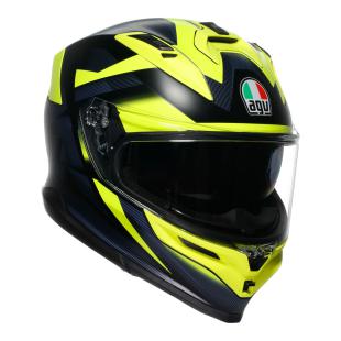 AGV K7 GLIMPSE BLACK / YELLOW FLUO XL