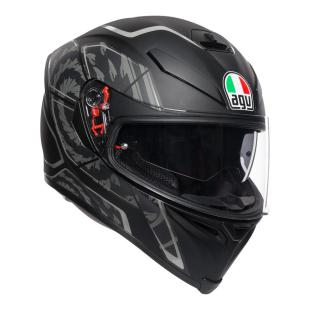 AGV K5S TORNADO BLACK/SILVER (53-54cm) XS