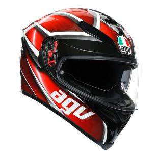 AGV K5S TEMPEST BLACK/RED (55-56cm) SM