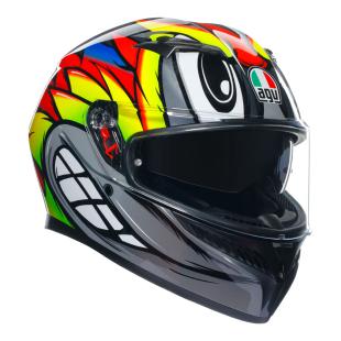 AGV K3 BIRDY 2.0 GREY/YELLOW/RED (63-64cm) 2XL