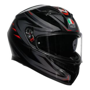 AGV K3 SYTH BLACK/RED (55-56cm) SM