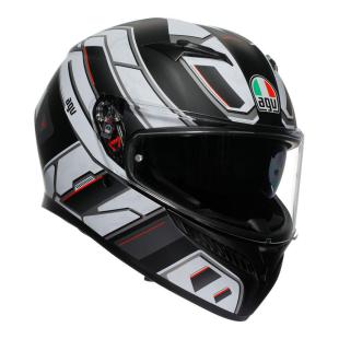 AGV K3 RIVIA MATT BLACK/WHITE (57-58cm) MD