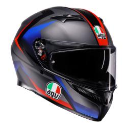 AGV K3 STRIGA MATT BLACK/BLUE/RED (55-56cm) SM