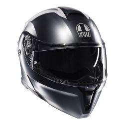 AGV STREETMODULAR RESIA MATT GREY/SILVER/RED (63-64cm) 2XL