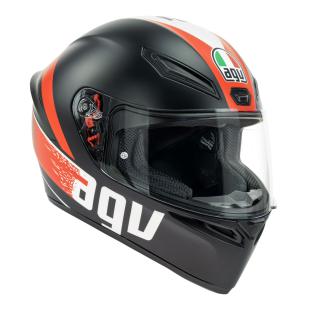 AGV K1 GRIP MATT BLACK/RED (55-56cm) SM