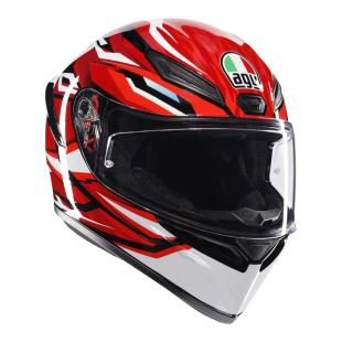 AGV K1 S LION BLACK/RED/WHITE (61-62cm) XL