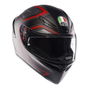 AGV K1 S SLING MATT BLACK RED (59-60cm) LG