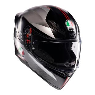 AGV K1 S LAP BLK/GREY/RED (61-62cm) XL