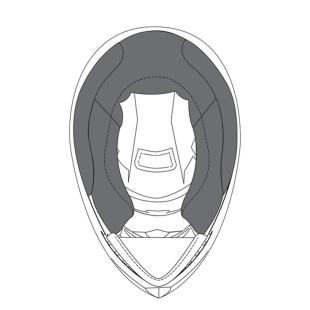 AGV CHEEK PADS XXL K3-SV