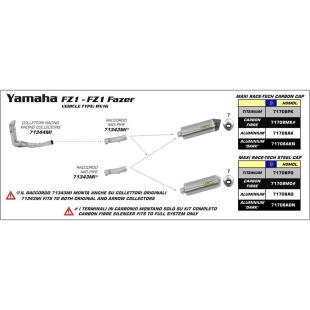 ARROW COLLECTER YAMAHA FZ1 4:2:1
