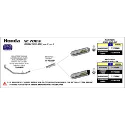 ARROW MID PIPE NC700 12-14 S/S