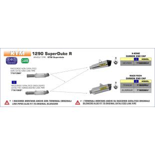 ARROW SLIPON AL R-TECH KTM 1290 14+