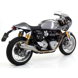 ARROW SLIPON TRIUMPH THRUXTON NICHROME 16-17