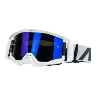 GOGGLE NITRO NV-150 WHITE FRAME BLUE LENS