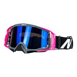 GOGGLE NITRO NV-150 GREY/PINK FRAME BLUE LENS