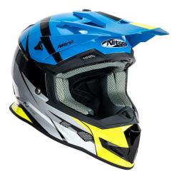 NITRO MX700 JUNIOR BLUE/BLACK/GREY/FLURO YEL(47-48cm) SM