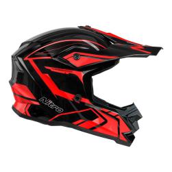 NITRO MX710 JUNIOR SHARD II RED/BLACK (51-52cm) LG