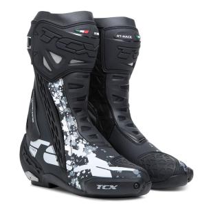 TCX BOOTS RT-RACE BLACK/WHITE/GREY 44 / 10