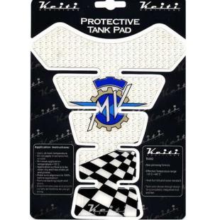 TANK PAD KEITI MV AGUSTA WHT/CLR