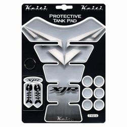 TANK PAD KEITI YAM XJR SILVER