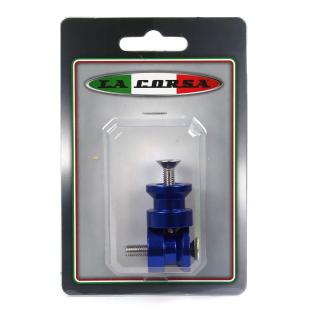 STAND KNOBS S/ARM 6mm x 1 PITCH BLUE
