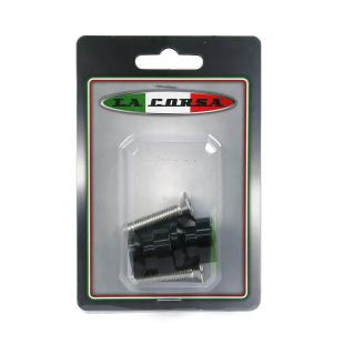 STAND KNOBS S/ARM 8mm x 1.25 PITCH BLACK
