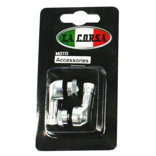 VALVE STEM ANGLED ALLOY SIL 8.3mm