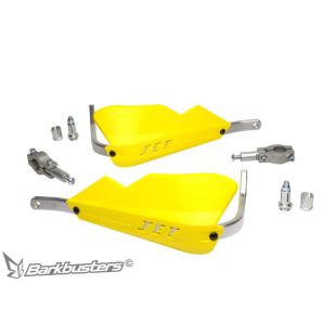 JET HANDGUARD - 2 POINT MOUNT (22mm STD) YELLOW