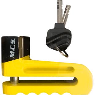 LOCK DISC YELLOW LARGE 10mm