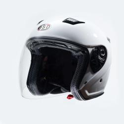 ELDORADO E10 HELMET GLOSS WHITE (54-57cm) SM QUICK RELEASE