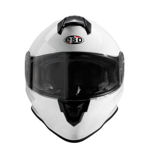 ELDORADO E21 HELMET GLOSS WHITE (61-63cm) XL