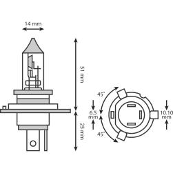 GLOBE 12V 35/35W HS1 PX43T KTM/WR'S EACH