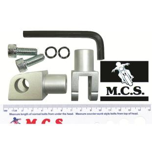 FOOTPEG MOUNTS PREMO-SUZ FRT/REAR