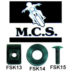 FAIRING SCREW SLIDE NUT 5mm SHORT