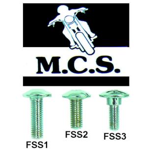 FAIRING SCREW SUZ 5x16mm CH AS SHOR