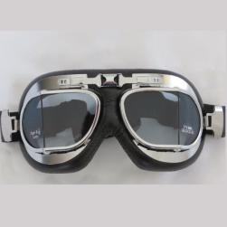 RED BARON GOGGLE II CHROME/CLEAR