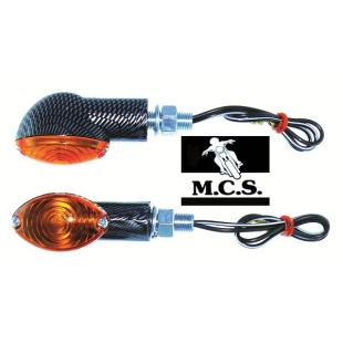 INDICATOR MINI CAT EYE CARBON FIBRE