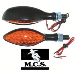 INDICATOR UNI MICRO CATEYE LED BLACK (E)