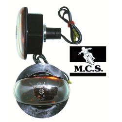 INDICATOR FLUSH MOUNT MIRROR LENS